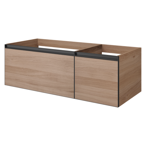 Тумба под раковину Armadi Art Quatro 790-M2-120-W-A 120х50х40 подвесная цвет коричневый