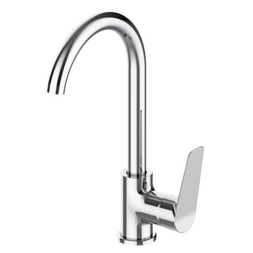 Смеситель для кухни Voda Storm STO519 на мойку хром