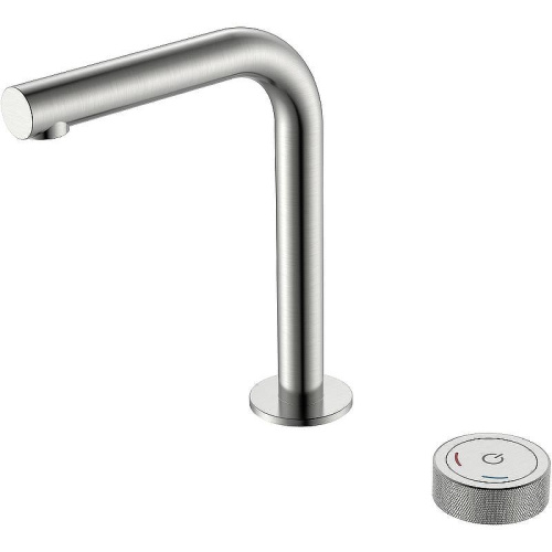 Смеситель автоматический Boheme Tech 158-NB на раковину никель брашированный