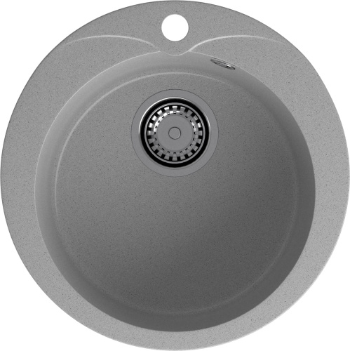 Кухонная мойка Granfest Rondo R-480 серый 48х48 цвет серый