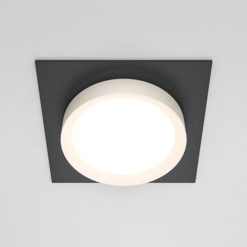 Светильник встраиваемый Maytoni Technical Hoop DL086-GX53-SQ-BW