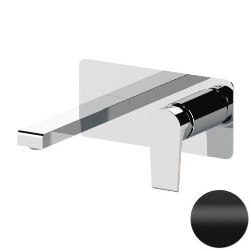 Смеситель для раковины Mariani Artic В14565AT встраиваемый в стену черный