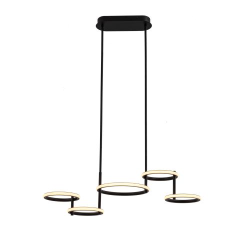 Люстра на штанге Delight Collection MD20001002-5A matt black
