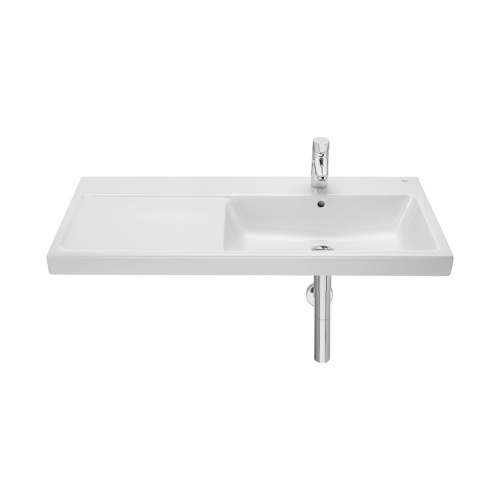 Раковина Roca THE GAP 100 см 7.3270.M.E00.4 накладная цвет белый