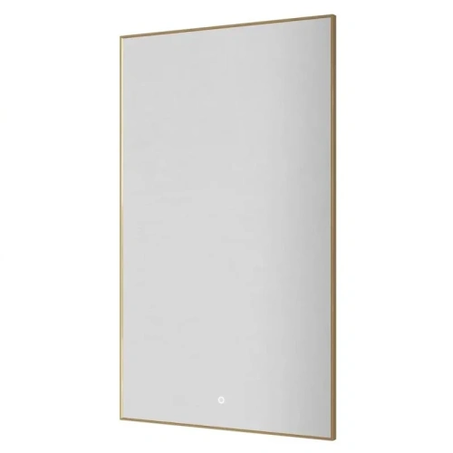 Зеркало в ванную Boheme 569-G 60х100 цвет золото