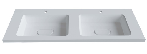 Раковина Uperwood Modul 112 см 2911020342 полувстраиваемая цвет белый