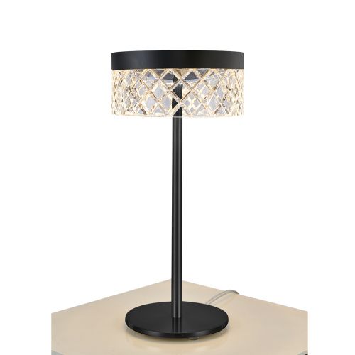 Настольная лампа Delight Collection Diamond cut (Диамонд цут) MT21020075-1A matt black