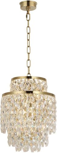 Люстра подвесная Newport 8530 8530/30 С gold polished