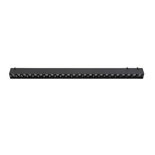 Трековый однофазный светильник Denkirs Belty grill (Белты грилл) DK5572-BK