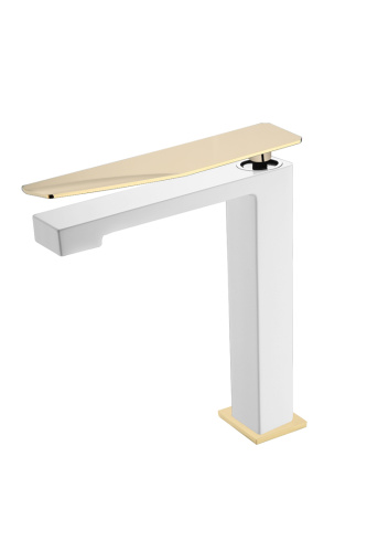 Смеситель Boheme Q 142-WG.2 на раковину золото