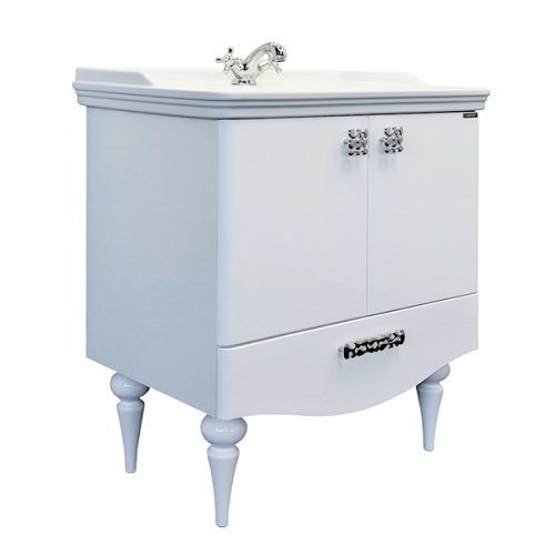 Тумба с раковиной Comforty 00004136578CF 80x49x85
