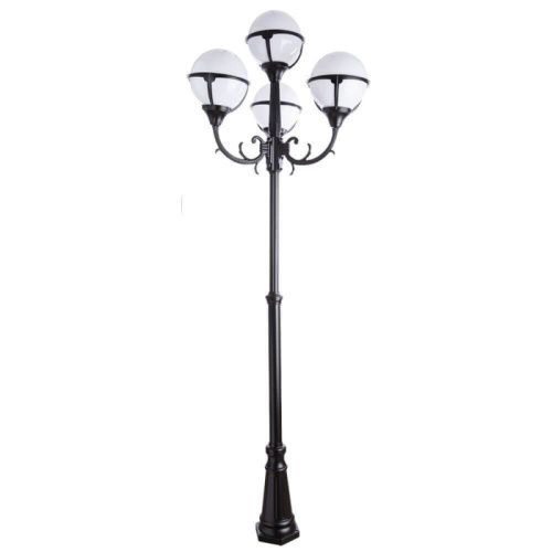 Садово-парковый светильник Arte Lamp Monaco (Монацо) A1497PA-4BK
