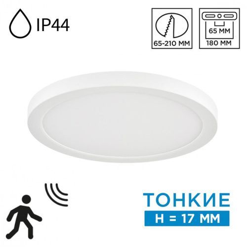 Светильник накладной Sonex Nebula White (Небула Вхите) 7790/18L