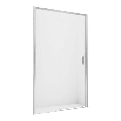 Душевая дверь New Trendy PRIME D-0310A 160х200 стекло прозрачное профиль хром глянцевый