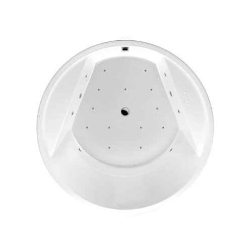 Ванна акриловая гидромассажная Excellent GREAT ARC WAEX.GRE16.RELAX.CR 160х160 встраиваемая круглая с каркасом