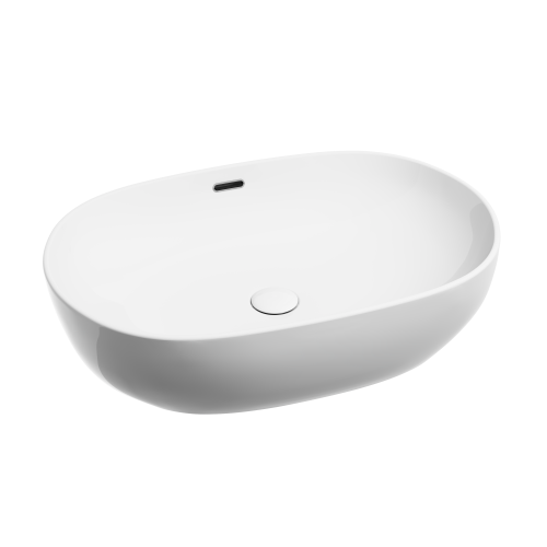 Раковина Ceramica Nova ELEMENT 61 см CN6064 накладная цвет белый