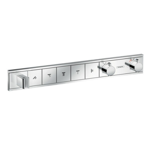 Смеситель Hansgrohe RainSelect 15358000 настенный встраиваемый хром