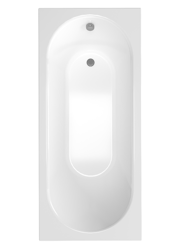 Ванна акриловая Timo ROHA ROHA1570 150х70 пристенная прямоугольная без каркаса