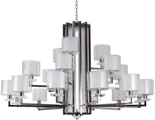 Люстра подвесная Newport 4400 4412+6+3/C black glossy