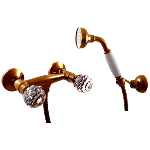Смеситель для душа RavSlezak BRILLIANCE BRILLIANCE180.5/2SM настенный бронза