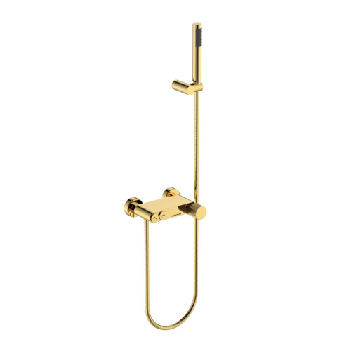 Смеситель для ванны Boheme Stick 123-GG.3 настенный золото