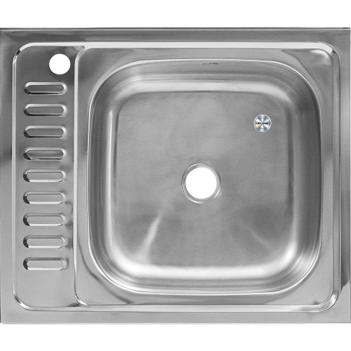 Кухонная мойка Melana 127 t R (*20) 50x60 цвет хром