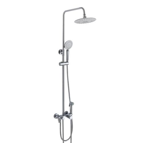 Душевая стойка Haiba HB24814 настенная цвет хром