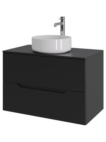 Тумба с раковиной Orange Line Li-80TubMDF+B09-360W 81х46х66