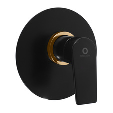 Смеситель для душа RavSlezak COLORADO CO183LCMATZ встраиваемый черный матовый