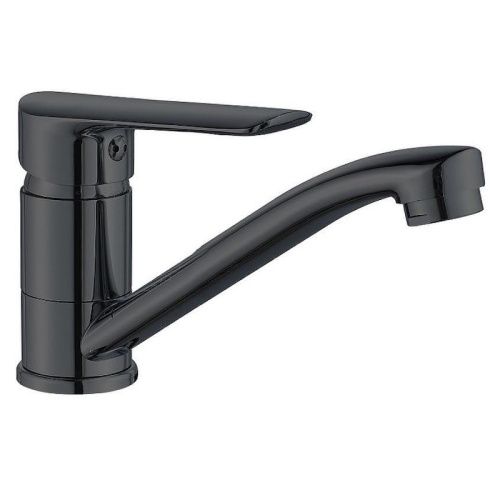 Смеситель для кухни Esko Lagos Black LG15B на мойку черный