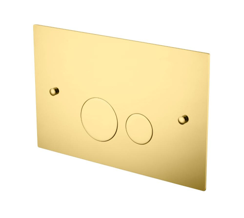 Клавиша смыва механическая Boheme 648-G цвет золото