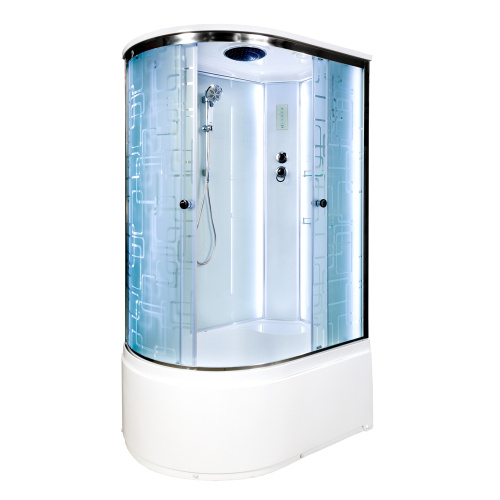 Душевая кабина AvaCan EM4511RLED 110х80 асимметричная