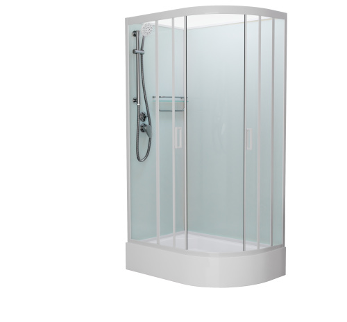 Душевая кабина Frank 128009 120х80 без крыши ориентация левая Душевая кабина Frank 128009 120х80 без крыши ориентация левая