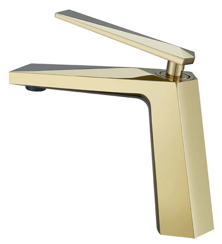 Смеситель Boheme Venturo 381 на раковину золото