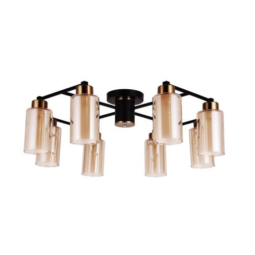 Люстра потолочная Arte Lamp Leo (Лео) A7027PL-8BK