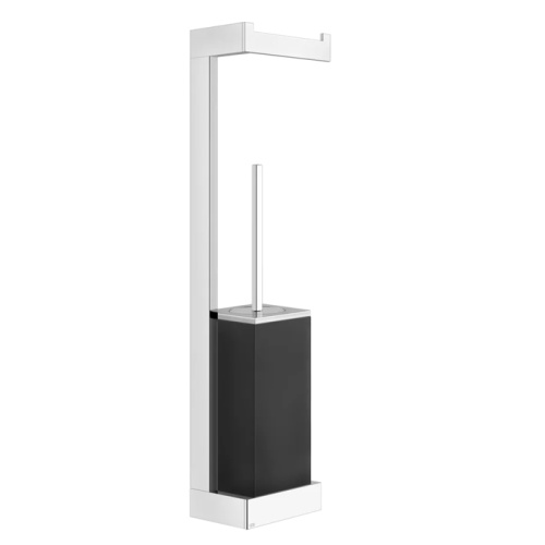 Стойка с бумагодержателем и ершиком Gessi Rettangolo 20868#031