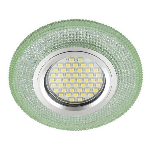Светильник встраиваемый Fametto Luciole 142 (Луциоле 142) DLS-L142 Gu5.3 Glassy/Green