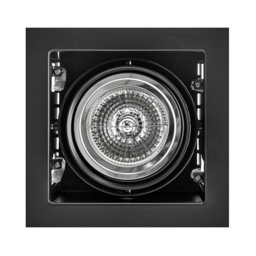 Светильник встраиваемый Lightstar Cardano 111 черный (Цардано 111 черный) 214118