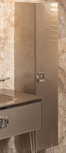 Шкаф-пенал Armadi Art Lucido 772-D 35х40х150 подвесной цвет коричневый