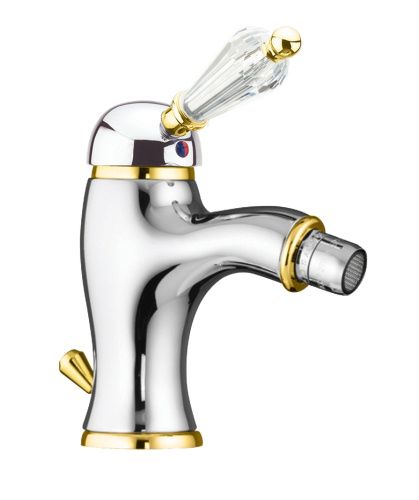 Смеситель Fiore 82CO5321 на биде хром/золото