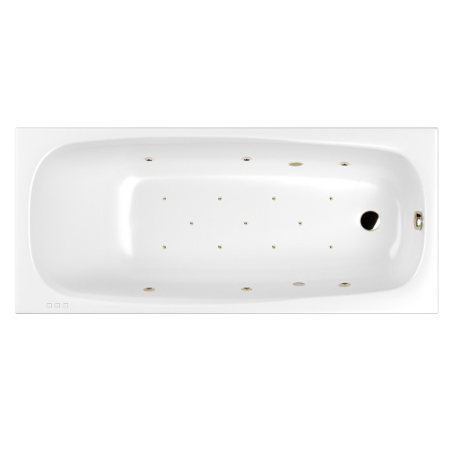 Ванна гидромассажная Whitecross LAYLA 0102.170075.100.RELAX.BR 170х75 прямоугольная