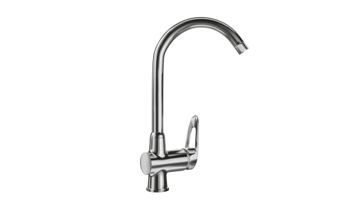 Смеситель для кухни Ulgran Classic U-006 Хром на раковину хром без термостата