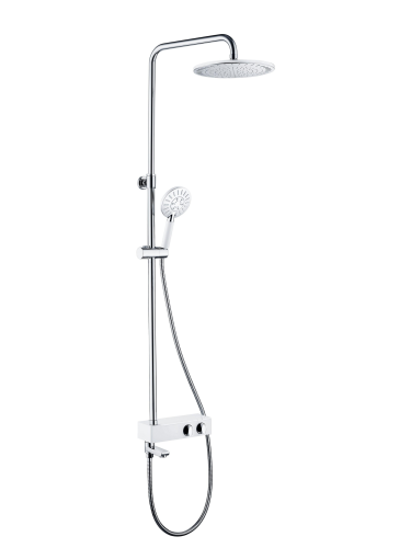 Душевая стойка WeltWasser  WW DP 1020 WT (10000003185) настенная цвет белый
