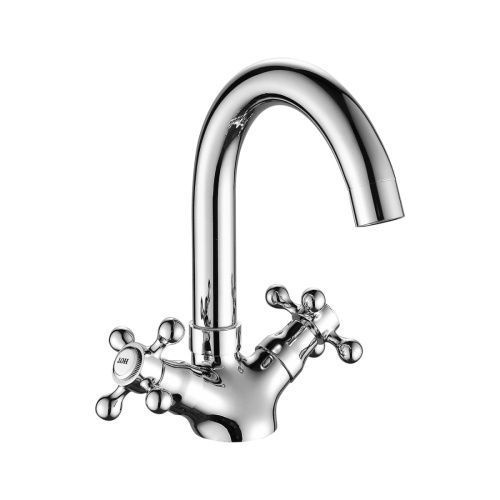 Смеситель Fashun A1319 на раковину хром - фото 2