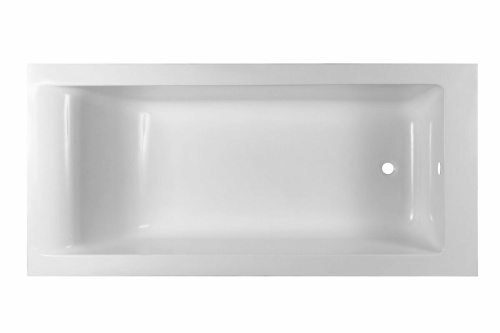 Ванна из литьевого мрамора Taliente Egoista Stretto Matt EG2317075-1StrettoMatt 170х75 пристенная прямоугольная тонкий борт