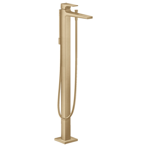 Смеситель для ванны и душа Hansgrohe Metropol 32532140 напольный бронза