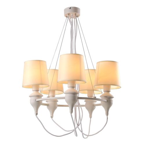 Люстра подвесная Arte Lamp Sergio (Сергио) A3326LM-5WH