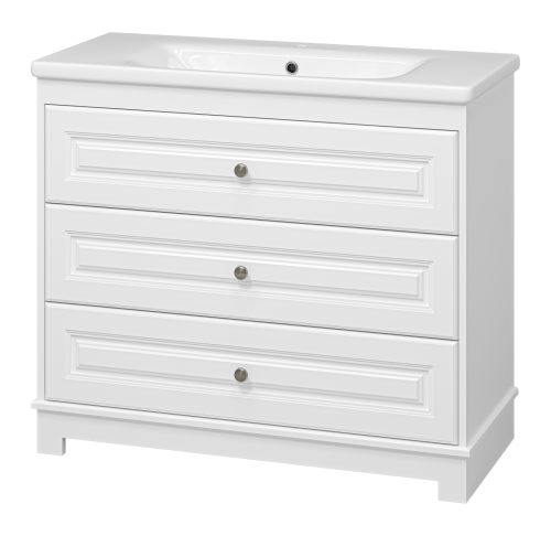 Тумба под раковину Misty Ларго П-Лар-07100-01-3Я 99х45х84 напольная