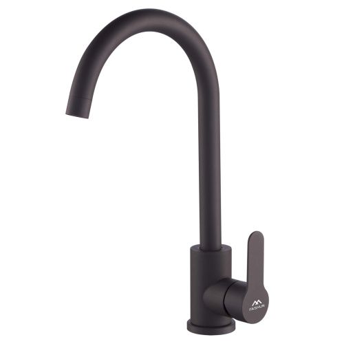 Смеситель для кухни Fashun A54001N-38 на мойку серый