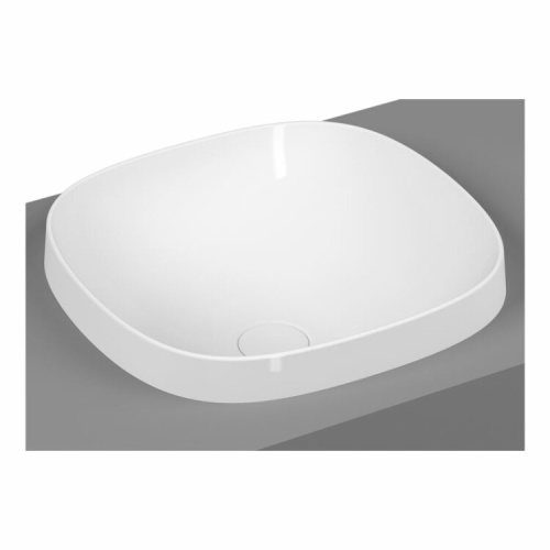 Раковина керамическая Vitra Frame 5654B403-0016 41х39 встраиваемая цвет белый